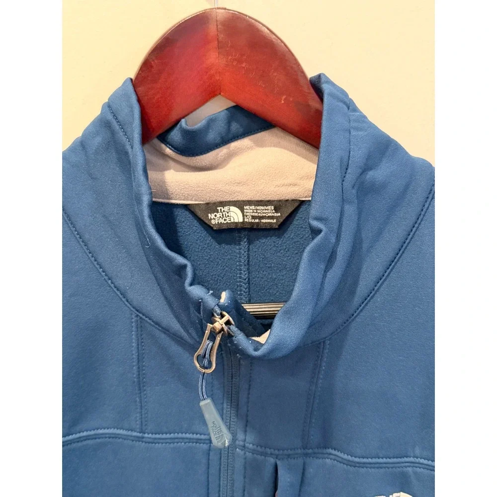The North Face Apex Bionic 2 Softshell Jacket Blue Mens Large‎ NF0A3VM8 F19